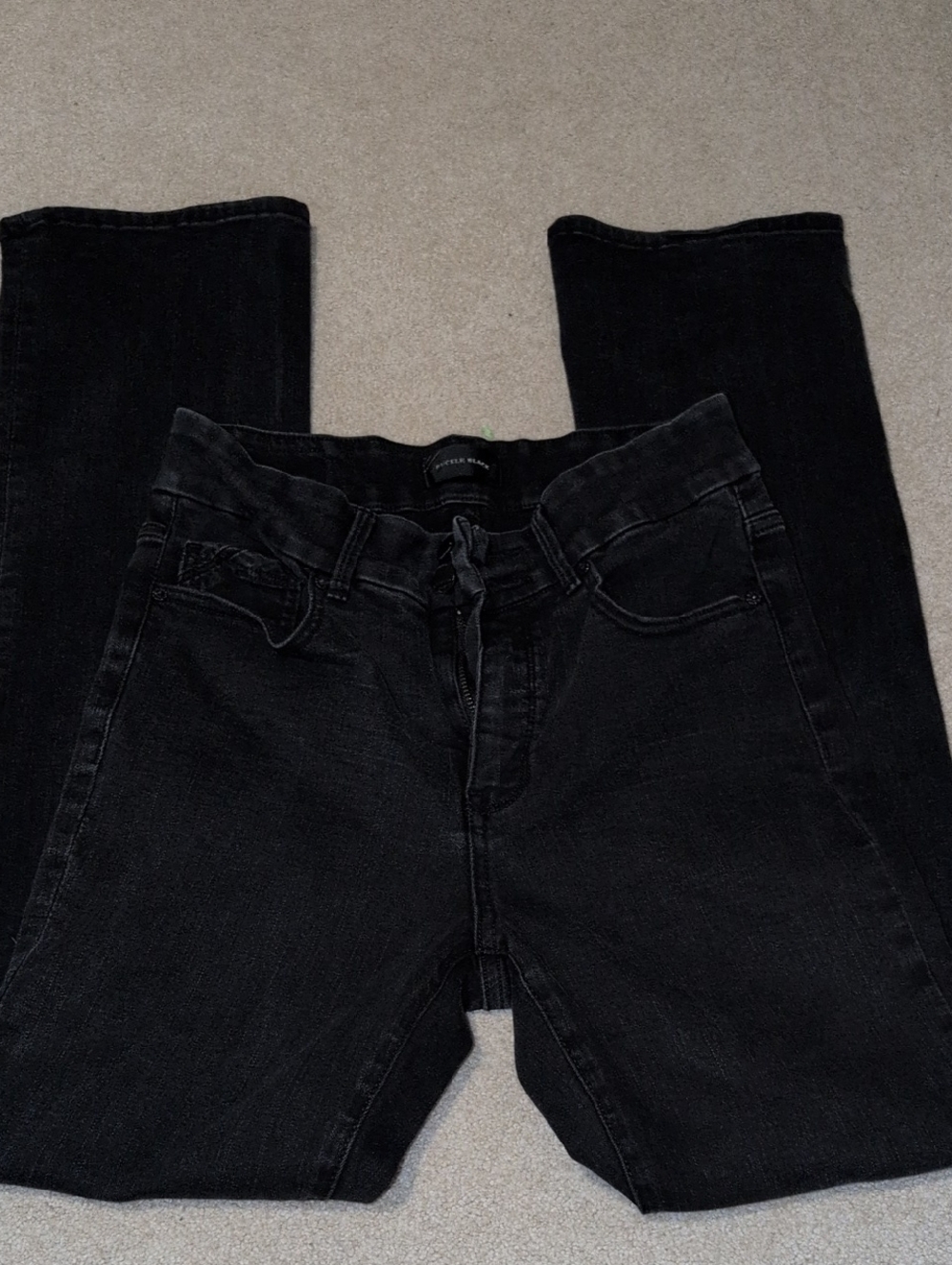 Fit No. 75 Tailored Boot Stretch JeanBuckle Black